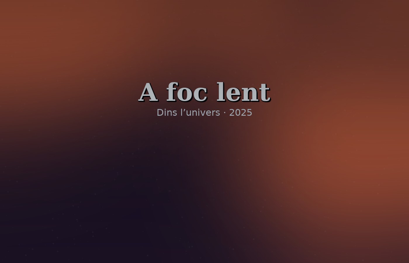 A foc lent — imatge (puja assets/img/tracks/a-foc-lent.jpg)